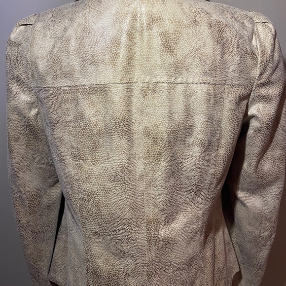 𝐈𝐍𝐂 Ruffled Snake Print Jacket - Picture 5 of 10